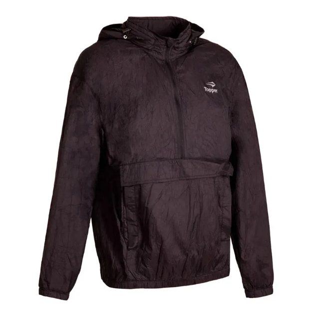 BUZO TOPPER 1/2 CIERRE CRINKLED MEN