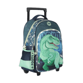 MOCHILA FOOTY C/CARRO 18 LUZ DINO