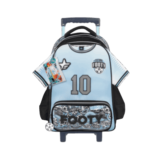 MOCHILA FOOTY 18 PULG CON CARRO