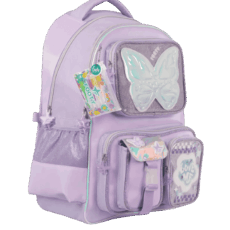 MOCHILA FOOTY 18 PULG ESPALDA GLOW FLY