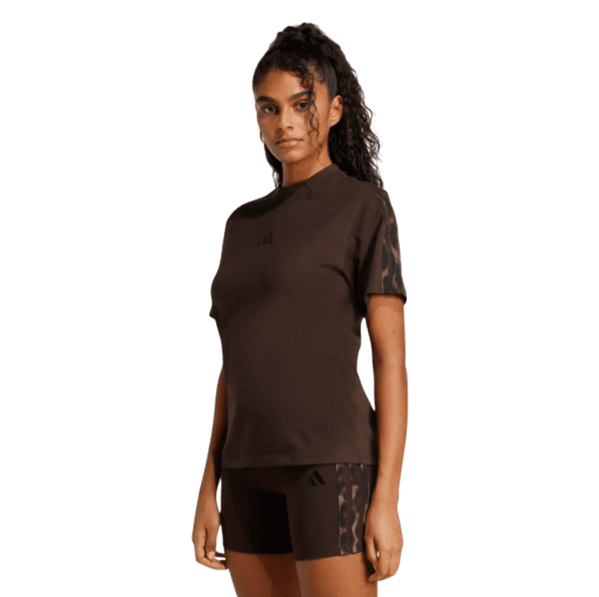 REMERA SEASONAL ESSENTIALS LEOPARD PRINT 3 TIRAS
