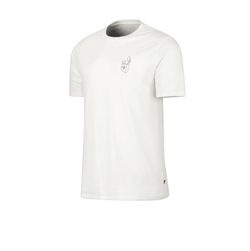 REMERA CLASSIC MC ESTAMPADA CUELLO TEJIDO