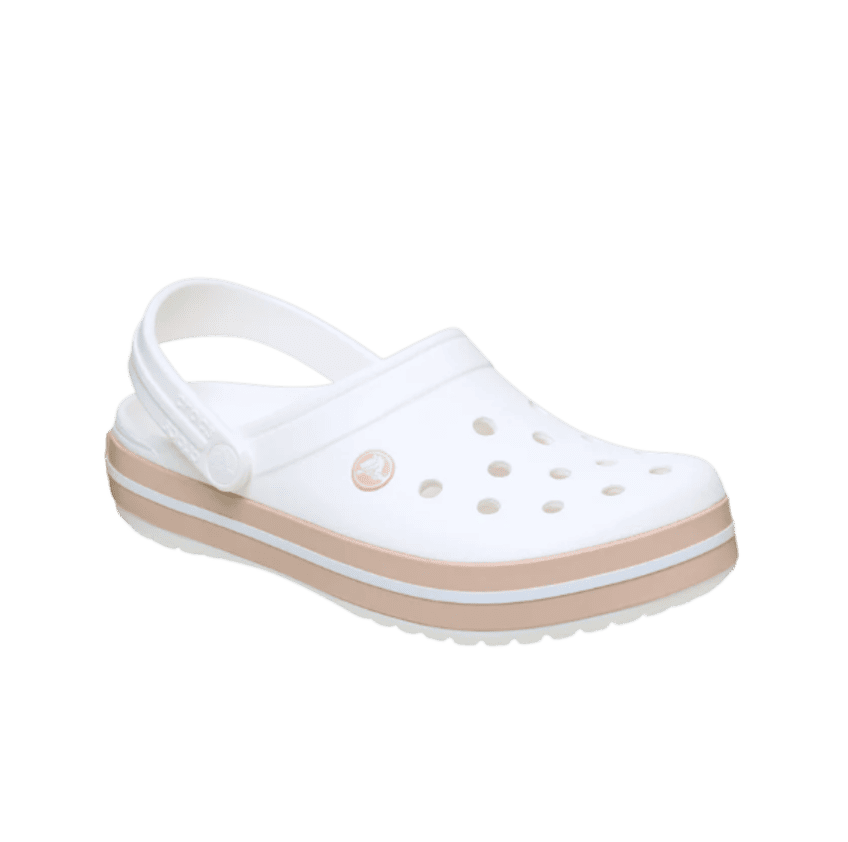 CROCBAND WHITE PINK CARAMEL - Imagen 2