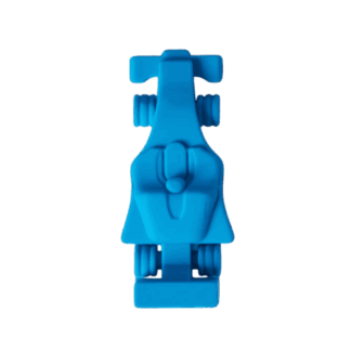 JIBBITZ 3D BLUE RACE CAR