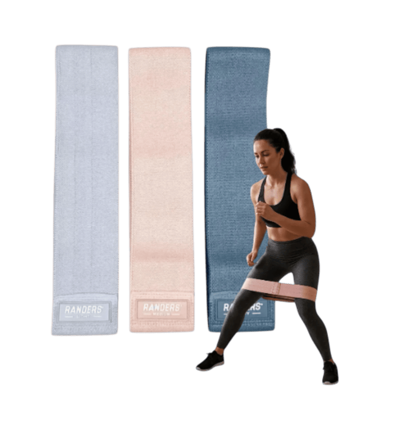 SET BANDAS DE RESISTENCIA TELA X 3