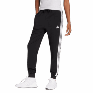PANTALÓN ESSENTIALS 3 TIRAS NEGRO BLANCO 0120896NI1