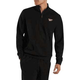 BUZO REEBOK LOGO PLACEMENT QUARTER ZIP