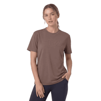 REMERA FILA REGULAR BASIC OUTLINE MUJER