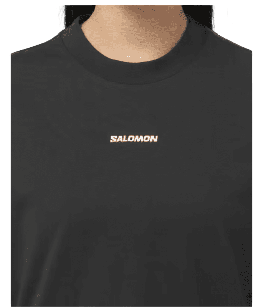 REMERA SALOMON LOGO SS TEE MUJER - Imagen 4